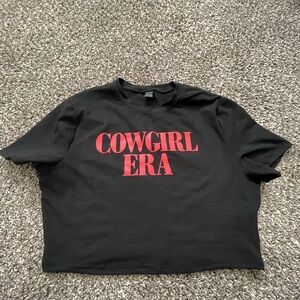 Cowgirl Era Crop top